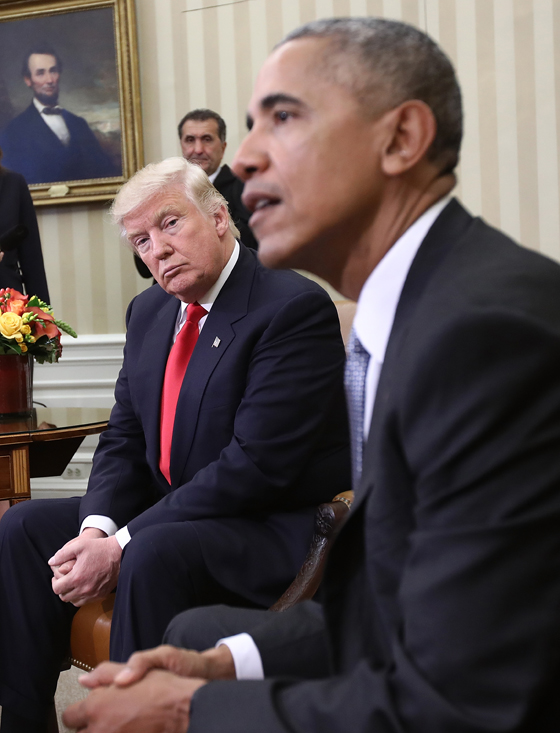 اوباما يناقش مع ترامب سياسة امريكا وميشيل تعلم ميلانيا كيف تربي ابنها! صورة رقم 9