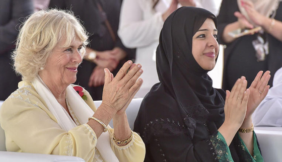 فريق حراسة من 5 نساء يرافق زوجة الامير تشارلز في ابو ظبي.. صور صورة رقم 8