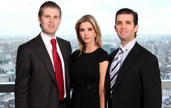 أبناء ترامب الثلاثة يديرون شركاته بعد انتخابه رئيسا للولايات المتحدة صورة رقم 3