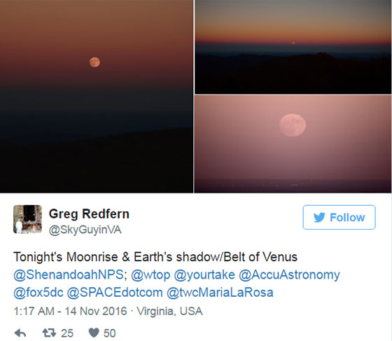 هكذا ظهر القمر العملاق فجر اليوم الاثنين 14 نوفمبر حول العالم صورة رقم 2