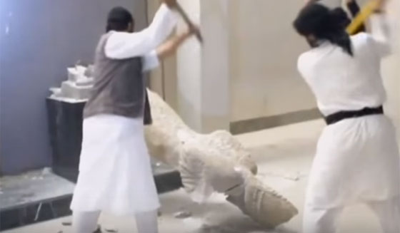 داعش يغادر مدينة نمرود الاثرية بعد تدمير كنوز الحضارة الآشورية صورة رقم 7