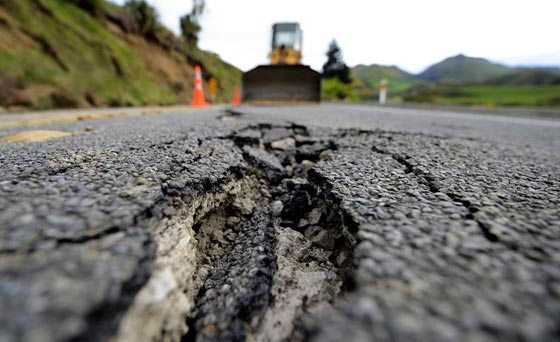  صور صادمة..ما خلفه زلزال  نيوزلندا من دمار هائل  صورة رقم 1