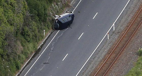  صور صادمة..ما خلفه زلزال  نيوزلندا من دمار هائل  صورة رقم 3