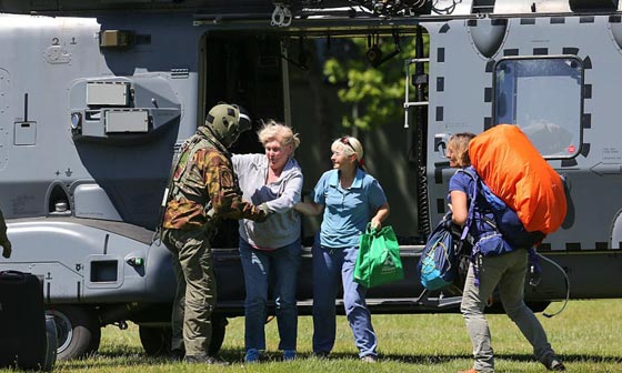  صور صادمة..ما خلفه زلزال  نيوزلندا من دمار هائل  صورة رقم 4