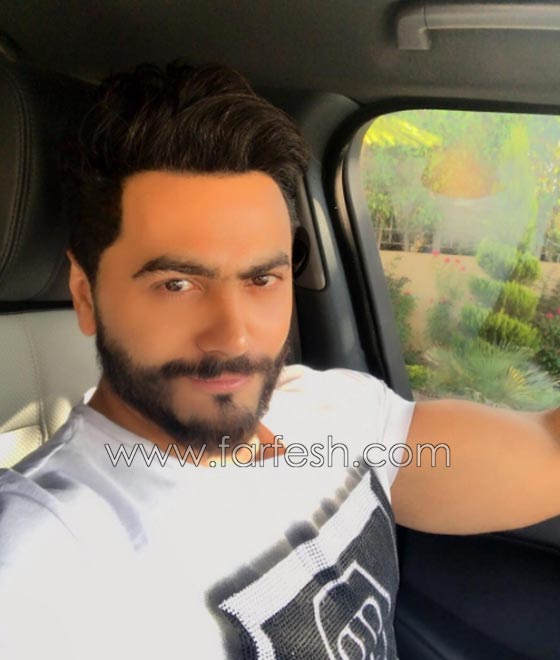 صورة بسمة بوسيل الأولى مع طفلتها امايا من الفنان تامر حسني  صورة رقم 12