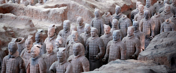 اكتشاف جيش الطين في الصين قد يستدعي اعادة كتابة تاريخ العالم صورة رقم 4