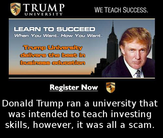 ترامب احتال على آلاف الطلاب في جامعته وسيدفع لهم 25 مليون دولار صورة رقم 7