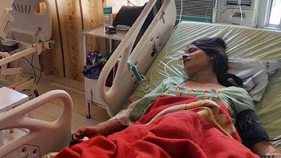 معجزة طبية.. وضعت طفلها بعد ان اخترقت 3 رصاصات جسدها صورة رقم 1