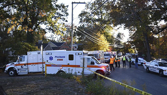 مصرع 6 اطفال في تحطم حافلة مدرسية في تنيسي الامريكية صورة رقم 7