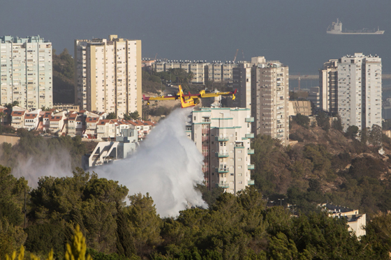 المزيد من الحرائق تستعر في اسرائيل وسوبر تانكر تستعد لاول طلعاتها صورة رقم 11