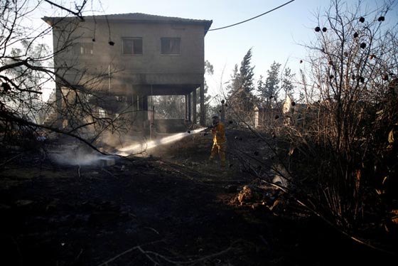 موجة الحرائق التي شهدتها اسرائيل تسببت بأضرار فادحة صورة رقم 11