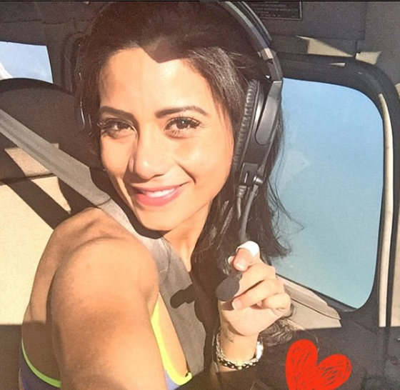 فيديو مؤثر.. مساعدة طيار الكولومبية عارضة ازياء قتلت في اول رحلة لها صورة رقم 4