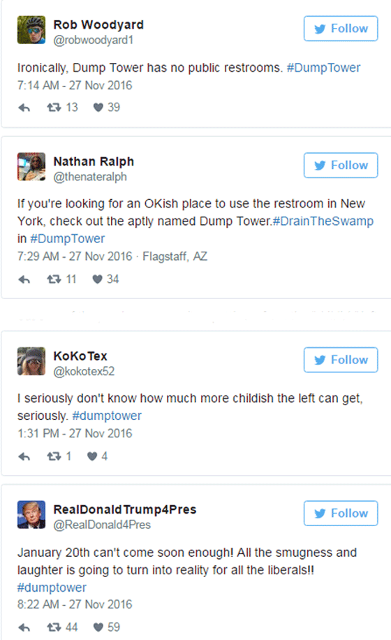 غوغل تحول برج ترامب الى مكب للنفايات في خرائطها.. صور صورة رقم 13