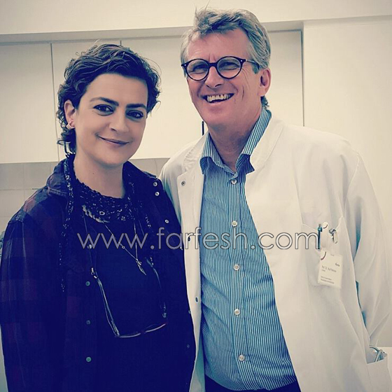 صور الفنانة الفلسطينية ريم بنا بعد نجاح عمليتها واستعادة صوتها صورة رقم 7