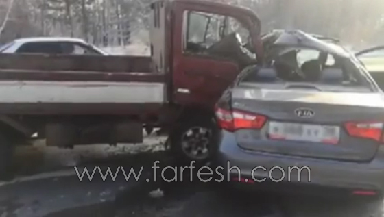 بالفيديو.. سائق يوثق لحظة وفاته في حادث مروع صورة رقم 5