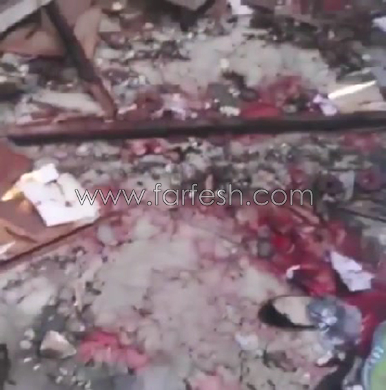 شاهدوا اللحظات الأولى لانفجار كاتدرائية الأقباط بالقاهرة صورة رقم 9