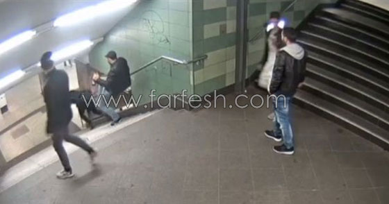 القبض على سفاح برلين الذي ركل فتاة على درج المترو صورة رقم 5
