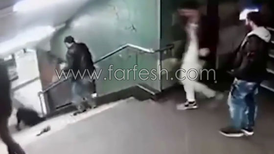 القبض على سفاح برلين الذي ركل فتاة على درج المترو صورة رقم 7