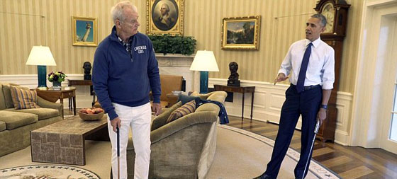 اوباما يخرج مهزوما من البيت الابيض.. في الغولف ايضا! فيديو صورة رقم 2