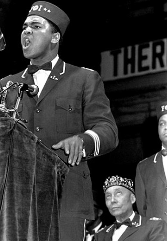 مكتب التحقيقات الاتحادي راقب محمد علي خلال التقصي وراء امة الاسلام  صورة رقم 5