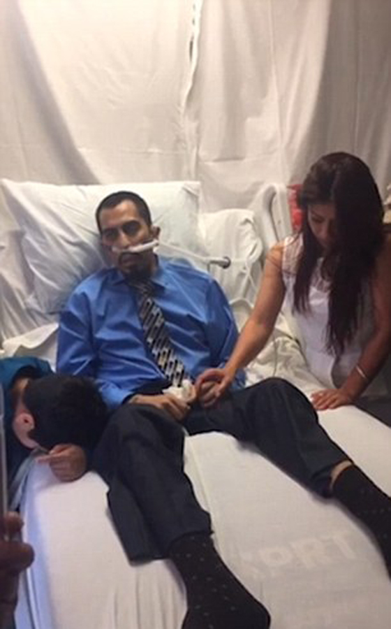 شاب يحقق حلم خطيبته ويتزوجها على فراش الموت قبل 36 ساعة من وفاته صورة رقم 5