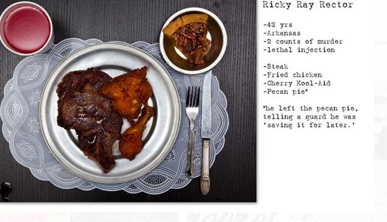 صور الوجبات الاخيرة التي طلبها المحكوم عليهم بالاعدام صورة رقم 9