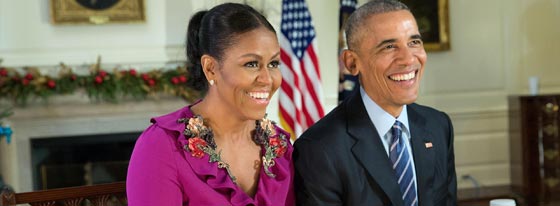  ماذا قال اوباما وزوجته ميشال للامريكيين في آخر رسالة ميلادية؟ صورة رقم 1