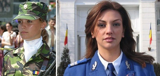 صور اجمل 10 جيوش نسائية في العالم بينها باكستان واولها رومانيا صورة رقم 10