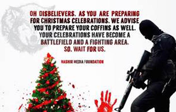  صور داعش يهدد بتنفيذ هجمات في عيد الميلاد ويلاحق سانتا كلوز! صورة رقم 2