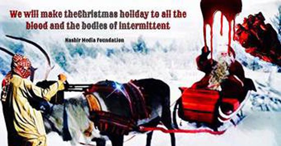  صور داعش يهدد بتنفيذ هجمات في عيد الميلاد ويلاحق سانتا كلوز! صورة رقم 4