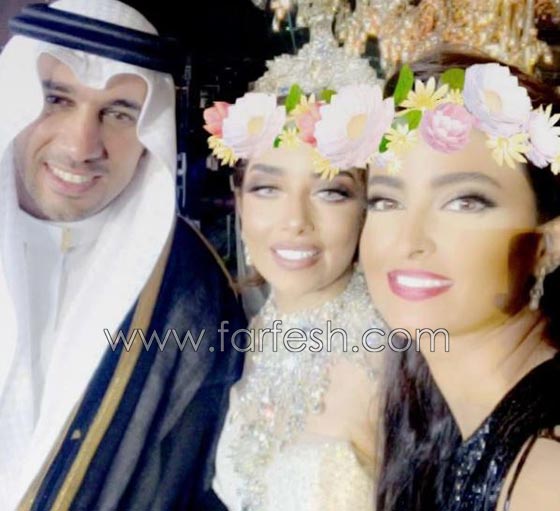  فيديو وصور بلقيس مع عريسها السعودي في حفل زفاف اسطوري صورة رقم 11