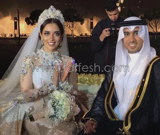  فيديو وصور بلقيس مع عريسها السعودي في حفل زفاف اسطوري صورة رقم 3