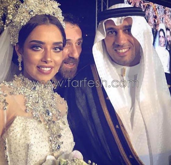  فيديو وصور بلقيس مع عريسها السعودي في حفل زفاف اسطوري صورة رقم 4