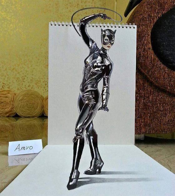 مهندس عراقي يكسر الارقام القياسية برسمة مذهلة الابعاد صورة رقم 6