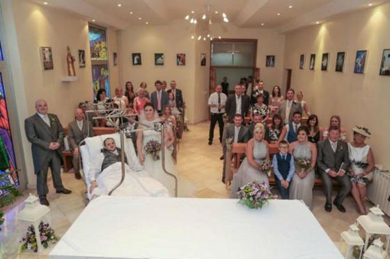 عاكستهما الظروف فتزوجا في المستشفى.. شاهد الصور صورة رقم 6