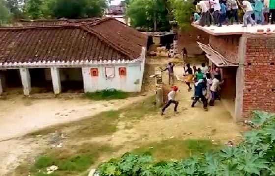 شاهد كيف واجه اهالي قرية هندية نمرا هاجمهم بشراسة صورة رقم 3