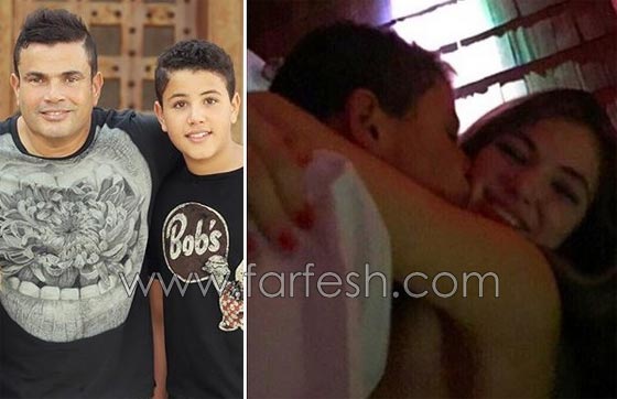  صور غير لائقة: تصرفات مستفزة ابن عمرو دياب مع البنات! صورة رقم 1