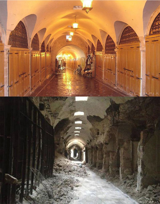 صور مفجعة.. 24 موقعا في سوريا قبل وبعد الحرب  صورة رقم 13
