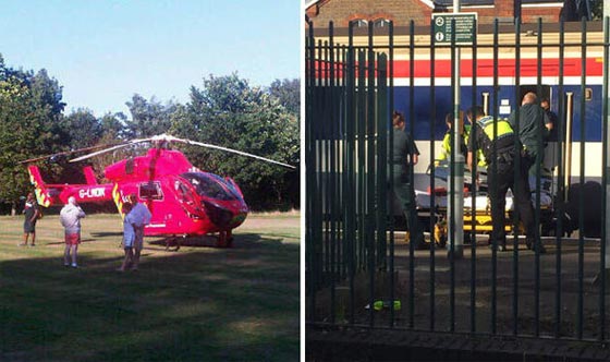 اطل برأسه من نافذة القطار فقتله قطار سار على السكة المعاكسة صورة رقم 2