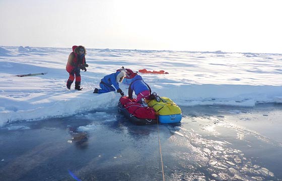 صور اصغر فتاة مغامرة تصل الى القطب الشمالي    صورة رقم 5