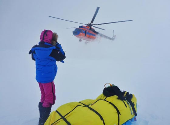 صور اصغر فتاة مغامرة تصل الى القطب الشمالي    صورة رقم 15