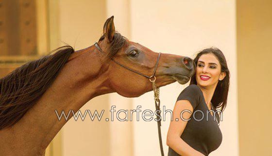 صور احلام العجارمة، المذيعة الأردنية العاشقة لـ(الفروسية) صورة رقم 4