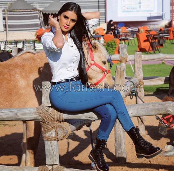 صور احلام العجارمة، المذيعة الأردنية العاشقة لـ(الفروسية) صورة رقم 2