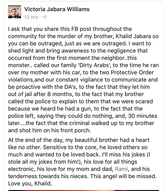 عرب يدفعون ثمنا غاليا للكراهية الامريكية.. تضمن الدهس والقتل صورة رقم 4