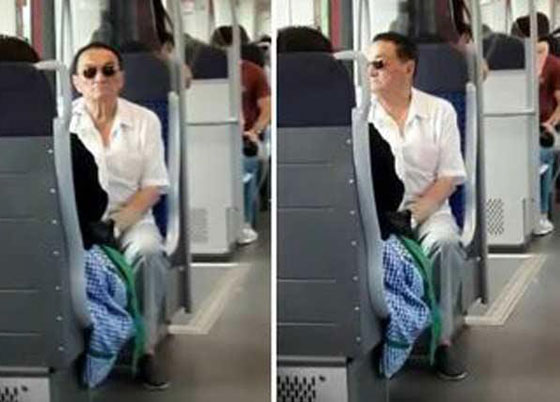 كيف وصل حسني مبارك الى عربة المترو في هذه الدولة الاجنبية؟ صورة رقم 1