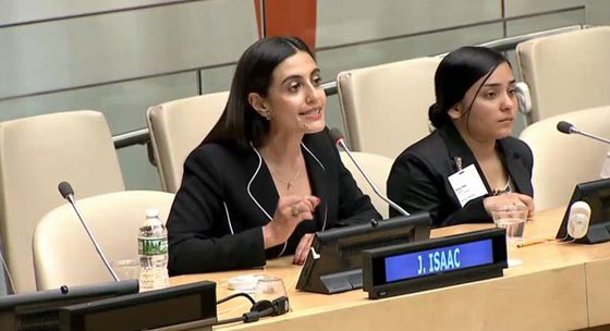 محامية مصرية تجوب العالم لاطلاعه على معانيات ضحايا الدواعش صورة رقم 8