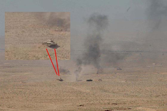 ظهور الدبابة الروسية الاسطورية في البلاد السورية صورة رقم 1
