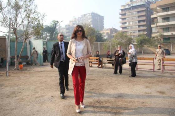 صور أشيك وزيرة عربية: نبيلة مكرم وزيرة الهجرة المصرية  صورة رقم 10