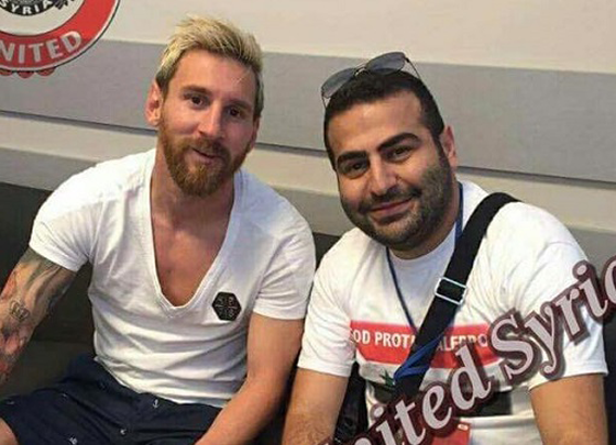 ميسي يتضامن مع حلب المنكوبة ليجد نفسه داعما لنظام الاسد! صورة رقم 2 ميسي يتضامن مع حلب المنكوبة ليجد نفسه داعما لنظام الاسد! صورة رقم 2