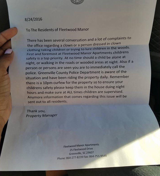 السفاحون المقنعون يثيرون قلق سكان كارولينا الامريكية!! صورة رقم 1